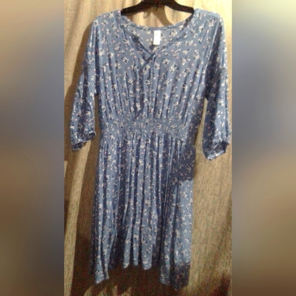 Blue Justice Dress